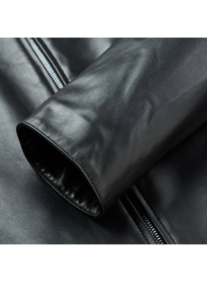 Fapai سترة جلدية حضرية عادية للخريف معطف جلد رجالي - Image 5